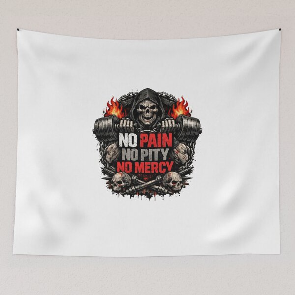 Item preview, No Pain No Pity No Mercy designed and sold by Wild Horizon Studio.