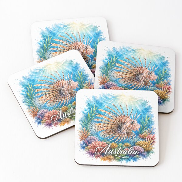 Item preview, Great Barrier Blue – Australian Underwater Sea Life Gift designed and sold by Holiday-Hunter.