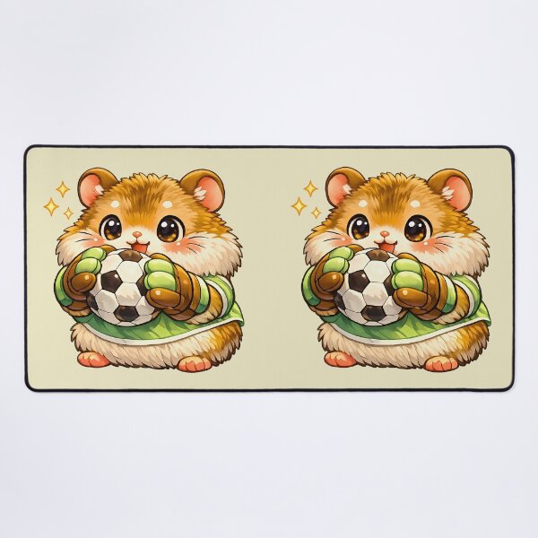 Item preview, Goalkeeper Hamster ?? Cute Football Goalie Design designed and sold by Pick'n Quick.
