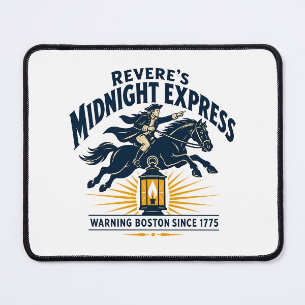 Item preview, Paul Revere Midnight Express Historical Boston Parody designed and sold by chattsuede.