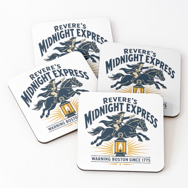 Item preview, Paul Revere Midnight Express Historical Boston Parody designed and sold by chattsuede.
