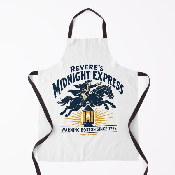 Item preview, Paul Revere Midnight Express Historical Boston Parody designed and sold by chattsuede.
