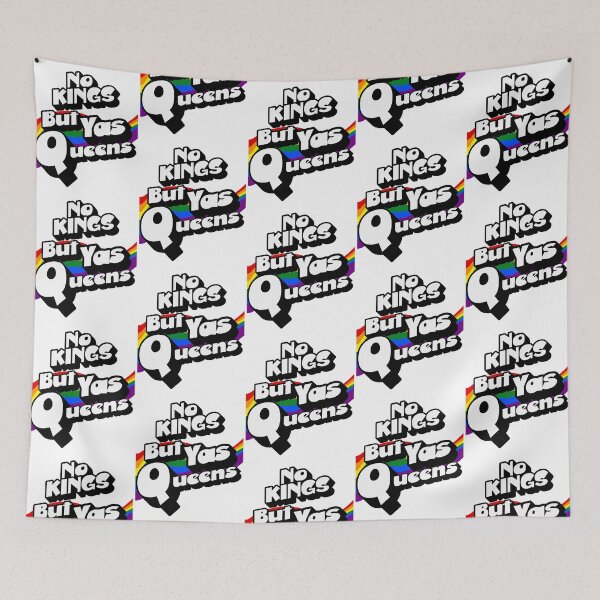 Item preview, No Kings But Yas Queens Rainbow Pride designed and sold by StuckOnTees.