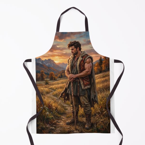 Item preview, Nomadic Warrior of the Sunset Epic Fantasy Art designed and sold by Curiosiart.