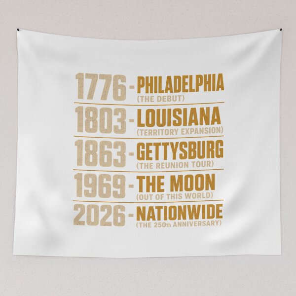 Item preview, American History Concert Tour Vintage Retro designed and sold by chattsuede.