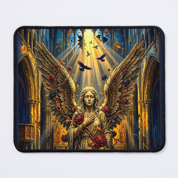 Item preview, Epic Dark Fantasy &amp; Gothic Cathedral Wall Art (3:4) designed and sold by Cyber-ART-Studio.