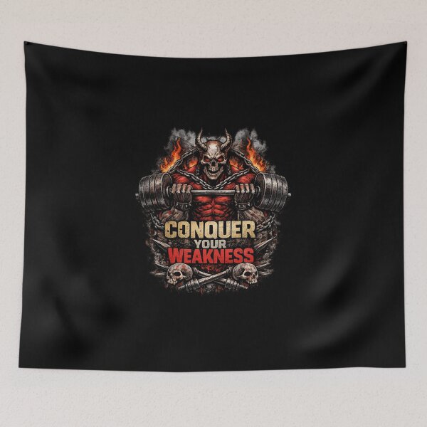 Item preview, Conquer Your Weakness designed and sold by IronDiscipline90.