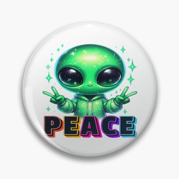 Item preview, Alien Art - Come in Peace  designed and sold by LMLStews.