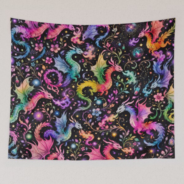 Item preview, Dragon fire dark rainbow designed and sold by Differenceee.