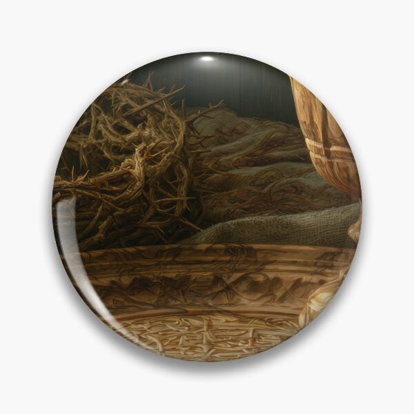 Item preview, Olive Wood Communion Chalice and Crown of Thorns designed and sold by Shannon Hilson.