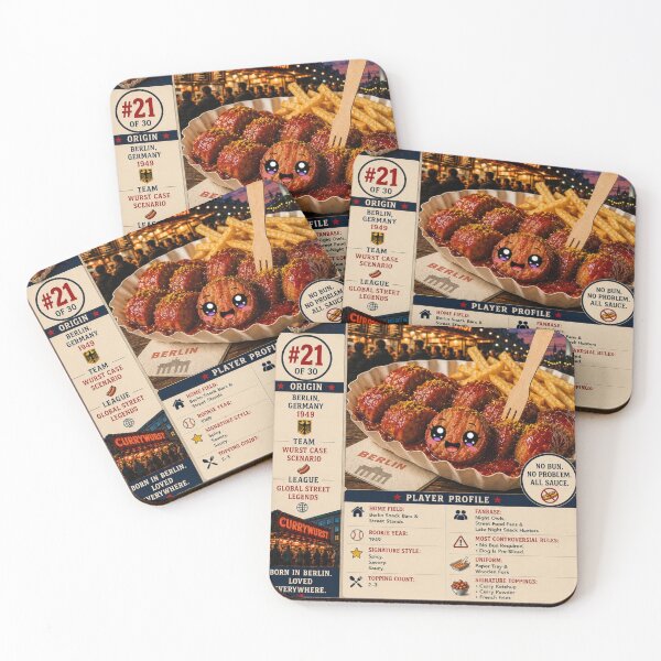 Item preview, Hotdog Heros Currywurst  designed and sold by 1mooreroy.