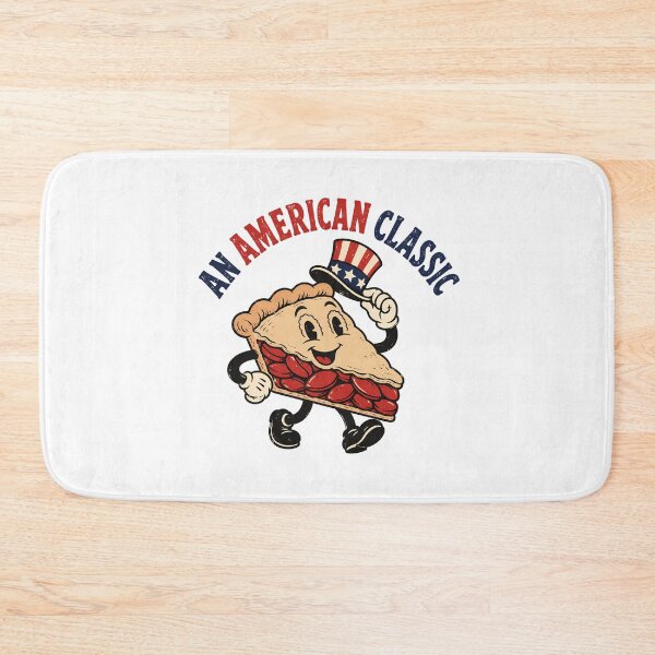 Item preview, Retro Patriotic American Classic Pie Vintage Cartoon designed and sold by chattsuede.