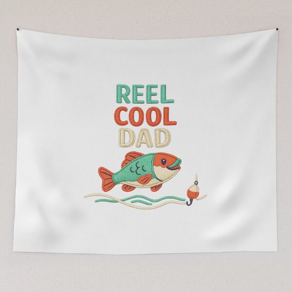 Item preview, Reel Cool Dad designed and sold by LuveraxArt.