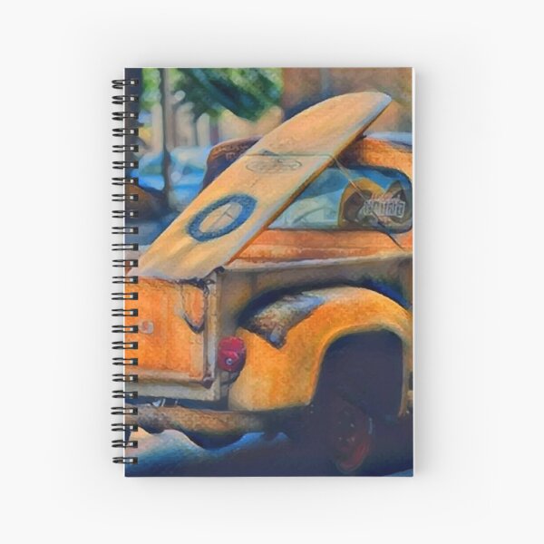Surfer Truck Spiral Notebook