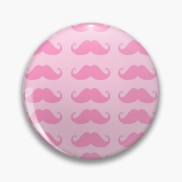 Item preview, Pink Mustache Pattern designed and sold by LuckyStarShop7.