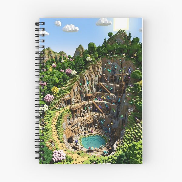 Item preview, MAGIC CRYSTAL MINE IN FANTASY VOXEL VALLEY designed and sold by Curiosiart.