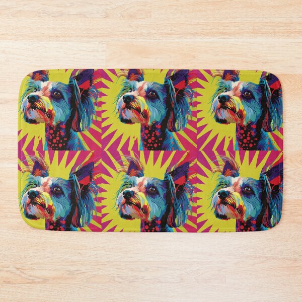 Item preview, Pop art Chinese crested puppy dog designed and sold by MendaciousMina.