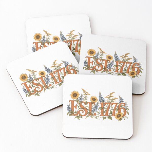Item preview, Cottagecore 1776 Patriotic Wildflower Aesthetic designed and sold by chattsuede.