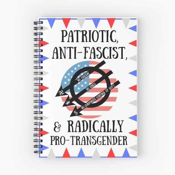 Artikelvorschau, Patriotisch, antifaschistisch und pro-Transgender entworfen und verkauft von Catt's Creations.