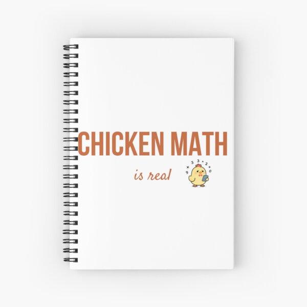 Item preview, Chicken Math Is Real Funny Backyard Chicken Keeper Gift designed and sold by Heart Of Texas Co.