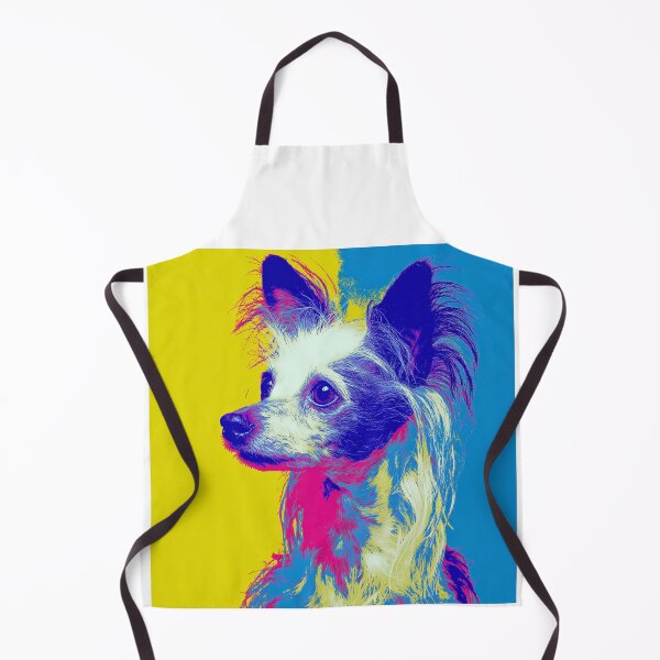 Item preview, Pop art Chinese crested puppy dog designed and sold by MendaciousMina.