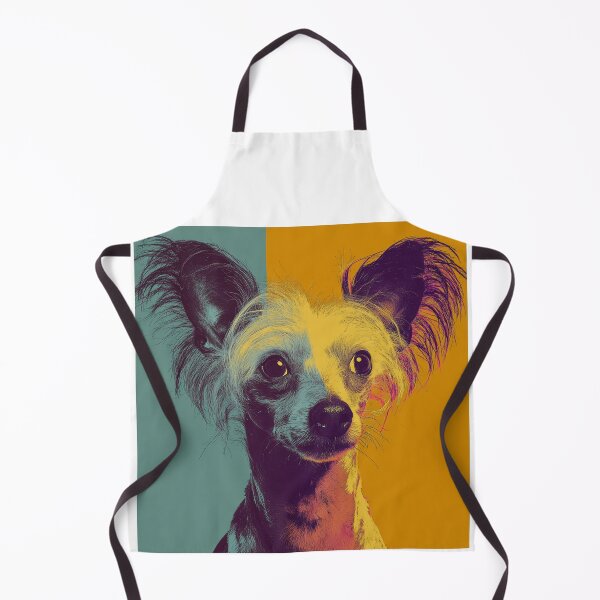 Item preview, Pop art Chinese crested puppy dog designed and sold by MendaciousMina.