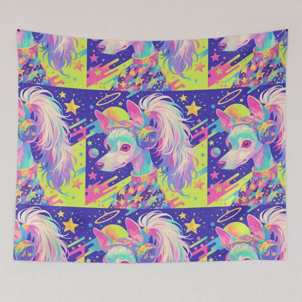 Item preview, Out of this world Chinese crested puppy dog designed and sold by MendaciousMina.