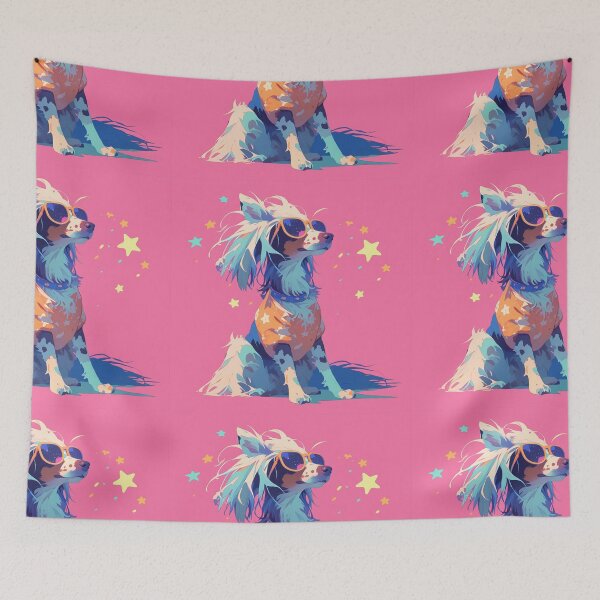 Item preview, Out of this world Chinese crested puppy dog designed and sold by MendaciousMina.