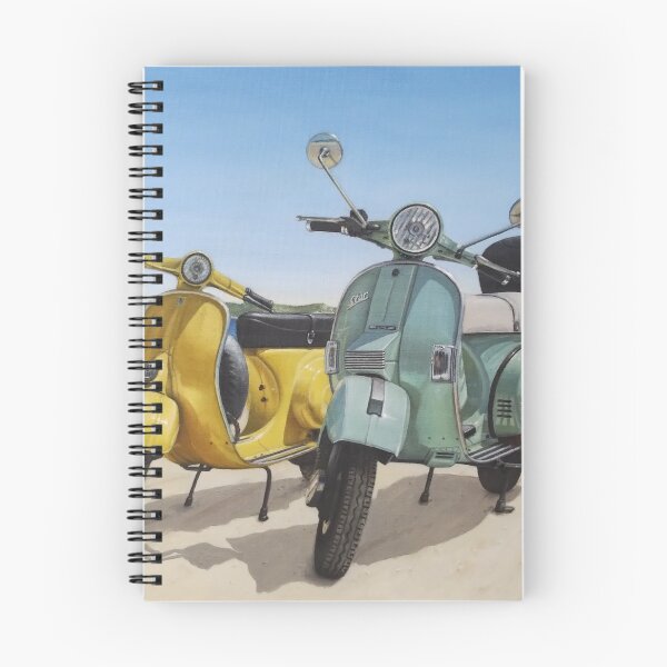 Item preview, Classic motorcycles on the beach designed and sold by Adrián Hermida.