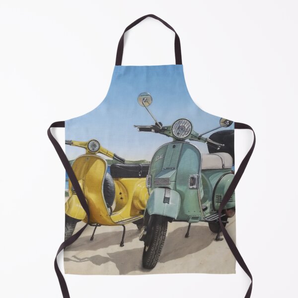 Item preview, Classic motorcycles on the beach designed and sold by Adrián Hermida.
