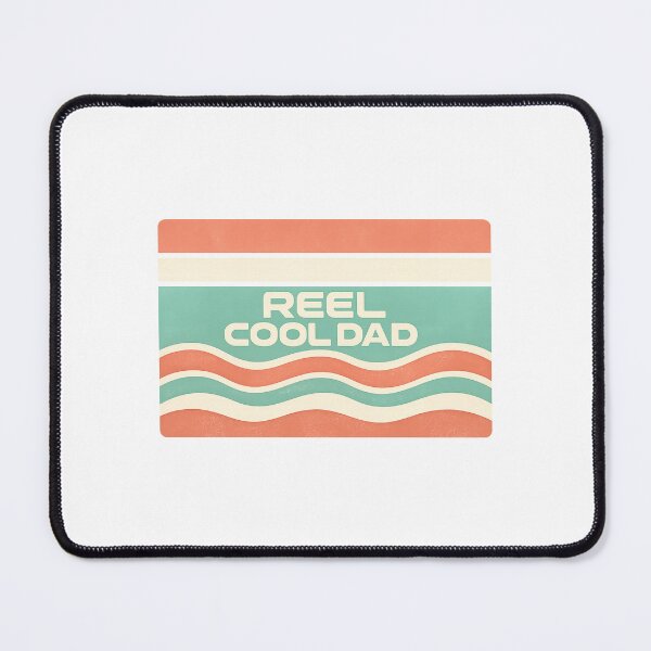 Item preview, Reel Cool Dad Retro Fishing designed and sold by LuveraxArt.