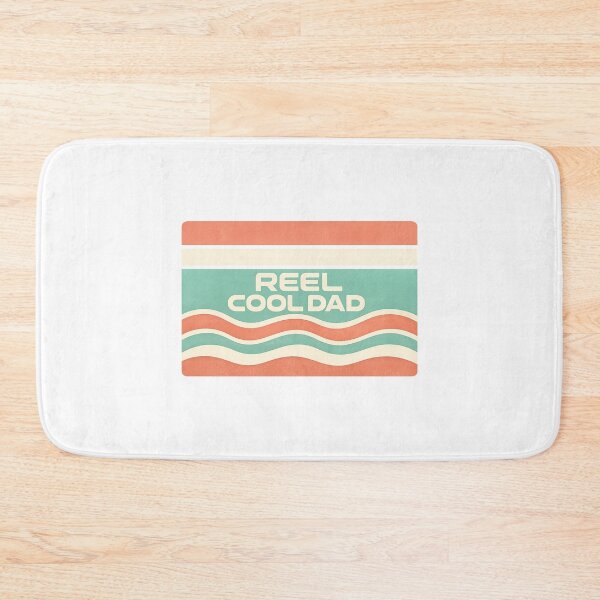 Item preview, Reel Cool Dad Retro Fishing designed and sold by LuveraxArt.
