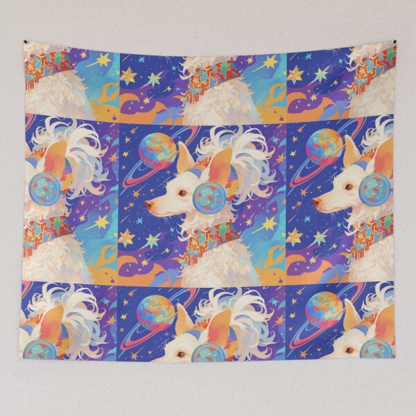 Item preview, Out of this world Chinese crested puppy dog designed and sold by MendaciousMina.
