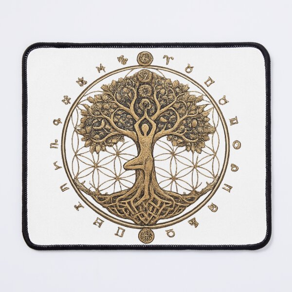 Item preview, Vintage Tree Of Life Sacred Geometry Zodiac designed and sold by ZENVIRART.