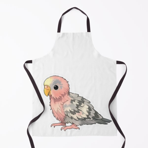 Item preview, Sweet Pink Bourke’s Parakeet – Cute Pastel Birb Illustration designed and sold by Sepia soul.