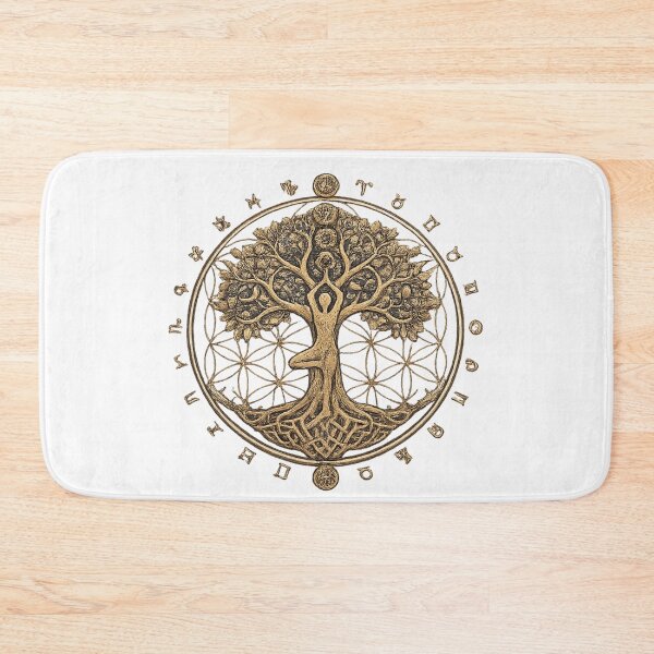 Item preview, Vintage Tree Of Life Sacred Geometry Zodiac designed and sold by ZENVIRART.