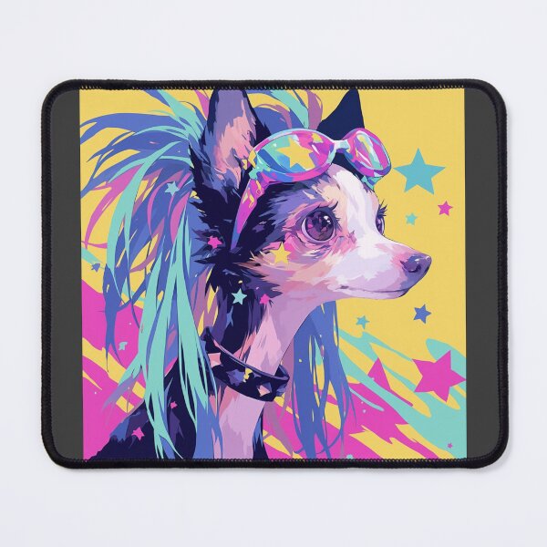Item preview, Out of this world Chinese crested puppy dog designed and sold by MendaciousMina.