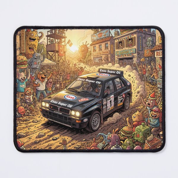 Item preview, Lancia Delta Group A Art designed and sold by Racing Art Store.