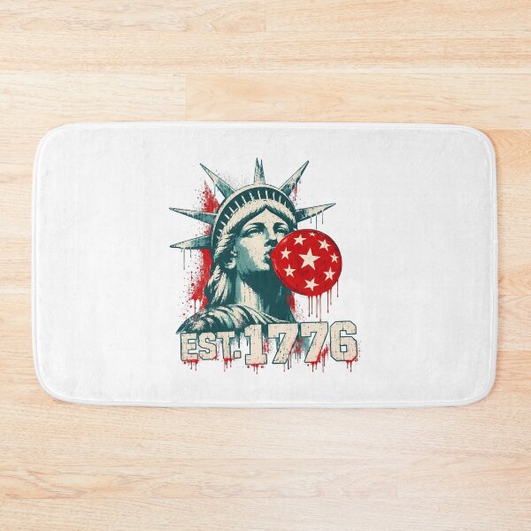 Item preview, Grunge Statue Of Liberty Bubblegum Est 1776 Patriotic designed and sold by chattsuede.