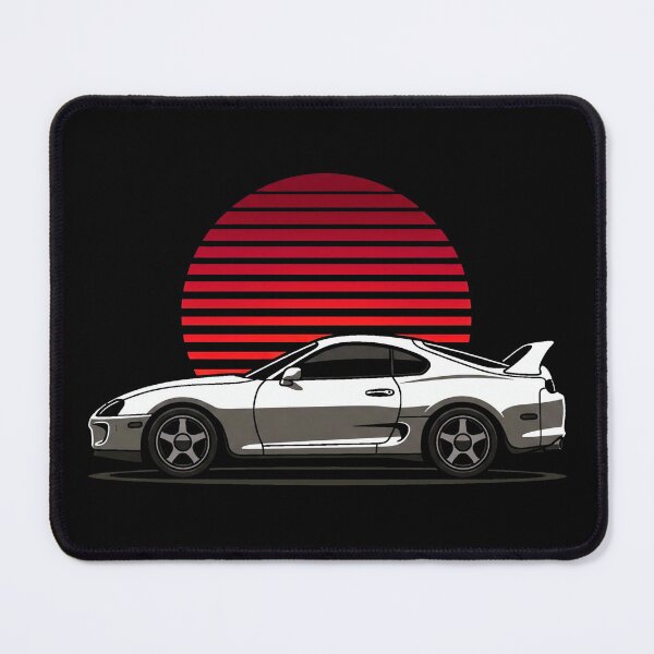 Item preview, Supra MK4 Retro Synthwave Sunset JDM Sports Car designed and sold by Off-Road-Zone.