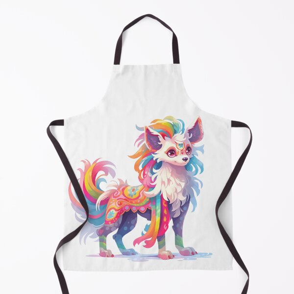 Item preview, Colorful Chinese crested puppy dog designed and sold by MendaciousMina.