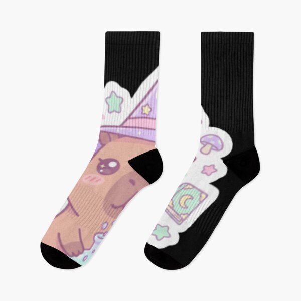 Item preview, Cute Witch Capybara - Kawaii Magical Animal Witchcore Gift designed and sold by CozyDesignsCo.