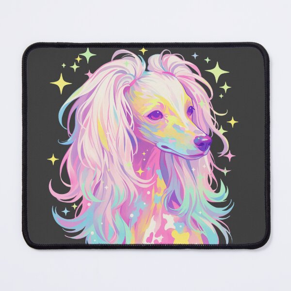 Item preview, Colorful Chinese crested puppy dog designed and sold by MendaciousMina.