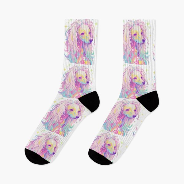 Item preview, Colorful Chinese crested puppy dog designed and sold by MendaciousMina.