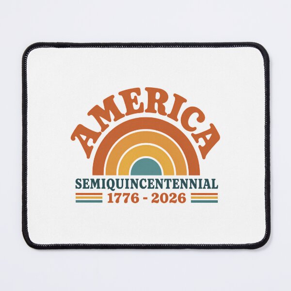 Item preview, Retro America Semiquincentennial 1776 Vintage Patriotic Rainbow designed and sold by chattsuede.