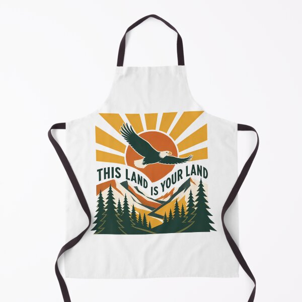 Item preview, This Land Is Your Land Retro Wilderness Adventure designed and sold by chattsuede.
