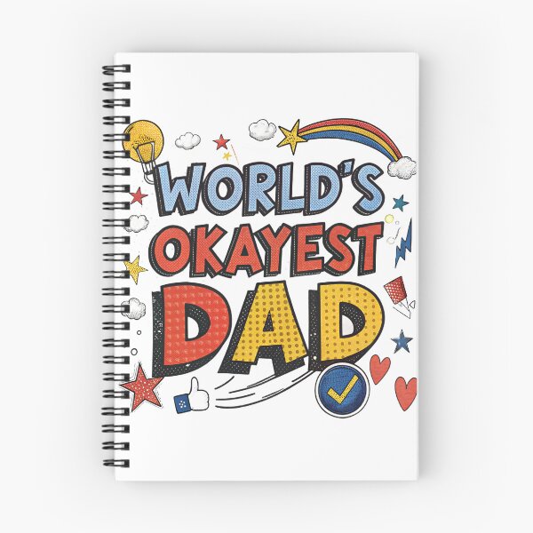 Item preview, World’s Okayest Dad designed and sold by GogoGrove.