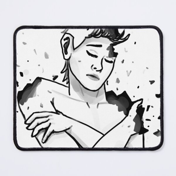 Item preview, Broken - Black and White Illustration designed and sold by SketchFanatic.