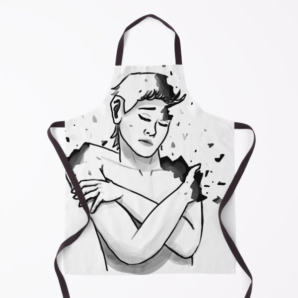 Item preview, Broken - Black and White Illustration designed and sold by SketchFanatic.