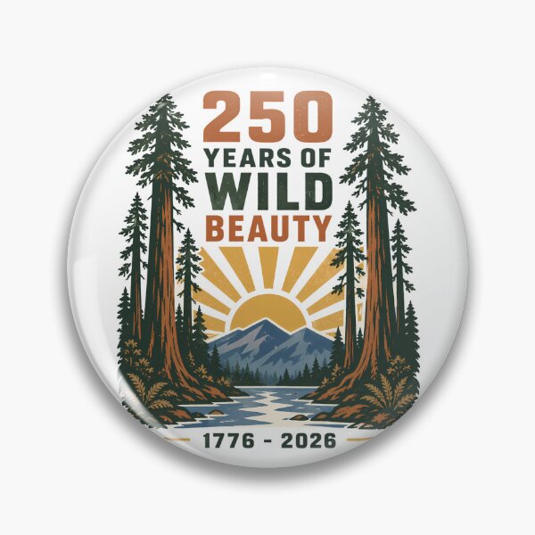 Item preview, 250 Years Of Wild Beauty Vintage National Park designed and sold by chattsuede.
